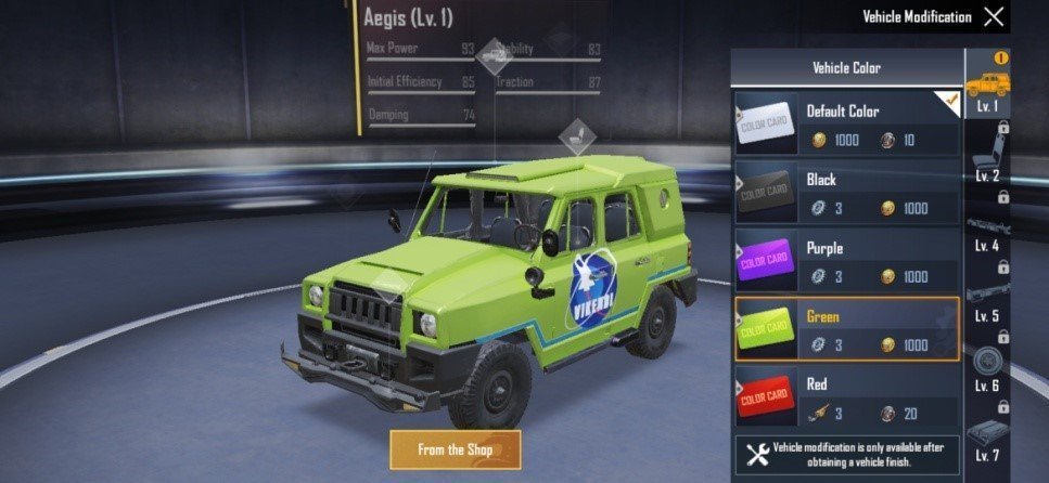 Now You Can Customize Your Own Uaz Skin In Pubg Mobile Crazym416 Now You Can Customize Your Own Uaz Skin In Pubg Mobile Crazym416