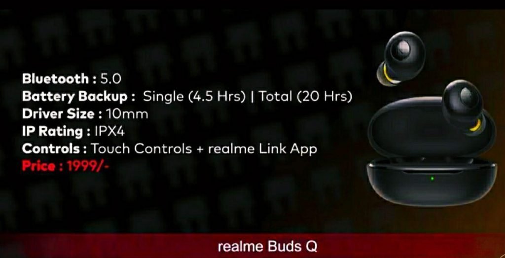 Realme Buds Q earbuds